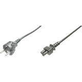 Digitus Tysk netledning, Kabel Sort