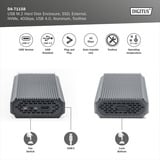 Digitus USB M.2 SSD, Drev kabinet aluminium