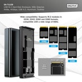 Digitus USB M.2 SSD, Drev kabinet aluminium