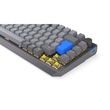 ENDORFY Gaming-tastatur grå, DE-layout, ENDORFY Yellow by Gateron