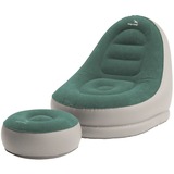Easy Camp Comfy Lounge Set Grøn, Grå, Sæt Grøn/grå, Grøn, Grå, PVC, 100 kg, 830 mm, 930 mm, 850 mm