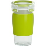 Emsa CLIP & GO Frokostbeholder 0,45 L Plast Grøn, Transparent 1 stk, Cup Grøn/gennemsigtig, Frokostbeholder, Voksen, Grøn, Transparent, Plast, Monokromatisk, Tyskland