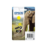 Epson Elephant C13T24344012 blækpatron 1 stk Original Højt (XL) udbytte Gul Højt (XL) udbytte, Gul, Pigmentbaseret blæk, 8,7 ml, 1 stk, 740 Sider