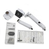 Ergotron HX skærmarm med VHD-led, bordbeslag, Skærmbeslag Hvid