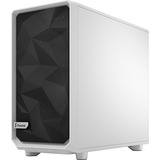 Fractal Design Meshify 2 Lite Hvid, Towerkabinet Hvid, PC, Hvid, ATX, EATX, micro ATX, Mini-ITX, Stål, Hærdet glas, 18,5 cm, 47,6 cm