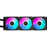 GIGABYTE AORUS WATERFORCE X II 360 Processor Alt-i-en væskekøler 12 cm Sort, Vandkøling Sort, Alt-i-en væskekøler, 12 cm, Sort