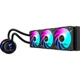 GIGABYTE AORUS WATERFORCE X II 360 Processor Alt-i-en væskekøler 12 cm Sort, Vandkøling Sort, Alt-i-en væskekøler, 12 cm, Sort