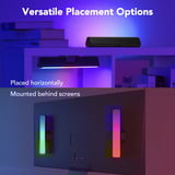 Govee RGBICWW WiFi + Bluetooth Flow Plus lysstænger, LED lys 