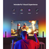 Govee RGBICWW WiFi + Bluetooth Flow Plus lysstænger, LED lys 