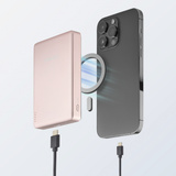 Intenso Magnetic Wireless Powerbank MW10000 Rosé, Power Bank Rosa