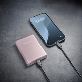 Intenso Magnetic Wireless Powerbank MW10000 Rosé, Power Bank Rosa