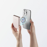 Intenso Magnetic Wireless Powerbank MW10000 Rosé, Power Bank Rosa