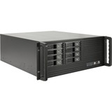 Inter-Tech IPC 4U-4508, Server boliger Sort
