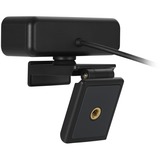 Kensington W2050 Pro 1080p-webcam med autofokus Sort, 1920 x 1080 pixel, Fuld HD, 30 fps, 2x, Privacy cover, 93°