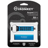 Kingston IronKey Keypad 200 32 GB, USB-stik 