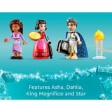 LEGO Disney Princess Kong Magnificos slot, Bygge legetøj Byggesæt, 7 År, Plast, 613 stk, 1,02 kg