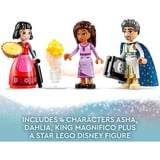 LEGO Disney Princess Kong Magnificos slot, Bygge legetøj Byggesæt, 7 År, Plast, 613 stk, 1,02 kg