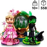 LEGO Figurer af Elphaba og Glinda, Bygge legetøj Byggesæt, 10 År, Plast, 558 stk, 675 g