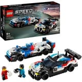 LEGO Speed Champions BMW M4 GT3 og BMW M Hybrid V8-racerbiler, Bygge legetøj Byggesæt, 9 År, Plast, 676 stk, 789 g