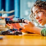 LEGO Speed Champions BMW M4 GT3 og BMW M Hybrid V8-racerbiler, Bygge legetøj Byggesæt, 9 År, Plast, 676 stk, 789 g