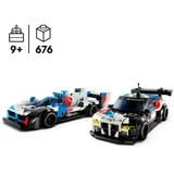 LEGO Speed Champions BMW M4 GT3 og BMW M Hybrid V8-racerbiler, Bygge legetøj Byggesæt, 9 År, Plast, 676 stk, 789 g