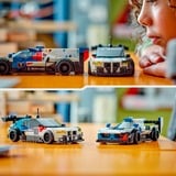 LEGO Speed Champions BMW M4 GT3 og BMW M Hybrid V8-racerbiler, Bygge legetøj Byggesæt, 9 År, Plast, 676 stk, 789 g
