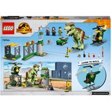 LEGO T. rex på dinosaurflugt, Bygge legetøj Byggesæt, 4 År, Plast, 140 stk, 620 g