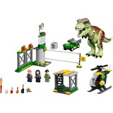 LEGO T. rex på dinosaurflugt, Bygge legetøj Byggesæt, 4 År, Plast, 140 stk, 620 g