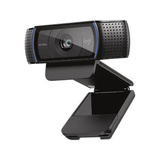 Logitech Hd Pro C920 webcam 3 MP 1920 x 1080 pixel USB 2.0 Sort Sort, 3 MP, 1920 x 1080 pixel, Fuld HD, 30 fps, 720p, 1080p, H.264