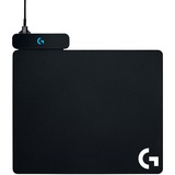 Logitech POWERPLAY Wireless Charging System Gaming musemåtte Sort, Gaming Mus pad Sort, Monokromatisk, Gaming musemåtte