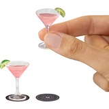 MGA Entertainment Make It Mini Happy Hour, Klippe og klistre Miniverse Make It Mini Happy Hour, 8 År, Flerfarvet, Plast, Resin