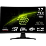 MSI MAG 274CQF, Gaming Skærm Sort