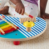 Mattel Fisher-Price-musikbord i træ, Musik legetøj Legetøjs musikinstrument, Cymbal, Xylofon, 2 År, 795 g, Flerfarvet