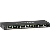 Netgear 16-Port High-Power PoE+ Gigabit Ethernet Plus Switch (231W) with 1 SFP port (GS316EPP) Administreret Strøm over Ethernet (PoE) Sort Sort, Administreret, Fuld duplex, Strøm over Ethernet (PoE)