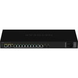 Netgear GSM4212P Administreret L2/L3 Gigabit Ethernet (10/100/1000) Strøm over Ethernet (PoE) 1U Sort, Switch Administreret, L2/L3, Gigabit Ethernet (10/100/1000), Strøm over Ethernet (PoE), Stativ-montering, 1U