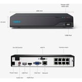Reolink NVS8, Netværk video recorder Sort