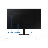 SAMSUNG S32D600UAU, LED-skærm Sort