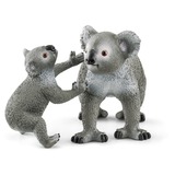 Schleich Koala Mother and Baby, Spil figur 3 År, Flerfarvet