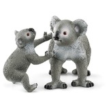 Schleich WILD LIFE Koala Mother and Baby, Spil figur 3 År, Grøn, Grå