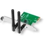 TP-Link TL-WN881ND Intern WLAN 300 Mbit/s, Wi-Fi-adapter Intern, Trådløs, PCI Express, WLAN, 300 Mbit/s, Grøn