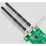 TP-Link TL-WN881ND Intern WLAN 300 Mbit/s, Wi-Fi-adapter Intern, Trådløs, PCI Express, WLAN, 300 Mbit/s, Grøn