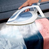 Tefal fv6846e1, Dampstrygejern Blå/Hvid