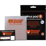 Thermal Grizzly Minus Pad 8 - 100x 100x 0,5 mm, Thermal pads Rosa