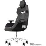 Thermaltake ARGENT E700 PC gamingstol Sort, Spil pladser Sort, PC gamingstol, 150 kg, 170 cm, 190 cm, Sølv, Aluminium