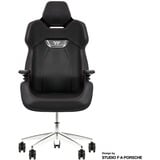 Thermaltake ARGENT E700 PC gamingstol Sort, Spil pladser Sort, PC gamingstol, 150 kg, 170 cm, 190 cm, Sølv, Aluminium