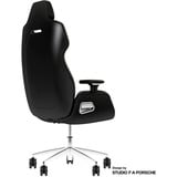 Thermaltake ARGENT E700 PC gamingstol Sort, Spil pladser Sort, PC gamingstol, 150 kg, 170 cm, 190 cm, Sølv, Aluminium