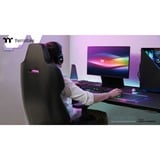 Thermaltake ARGENT E700 PC gamingstol Sort, Spil pladser Sort, PC gamingstol, 150 kg, 170 cm, 190 cm, Sølv, Aluminium
