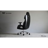 Thermaltake ARGENT E700 PC gamingstol Sort, Spil pladser Sort, PC gamingstol, 150 kg, 170 cm, 190 cm, Sølv, Aluminium