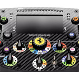 Thrustmaster Formula Wheel Add-On Ferrari SF-25 Edition, Udskiftnings rat Sort, Racerhjul, Sort, Kulfiber, 10,9 cm (4.3"), Thrustmaster T818, Thrustmaster T598, 280 mm