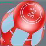 Wera 3160 i/7 Skruetrækkersæt Kraftform Plus, rustfrit stål + stativ Rød/Blå